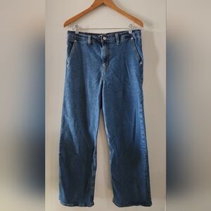 Classic Levi Strauss Signature High-rise Loose Straight Jeans - Size 10